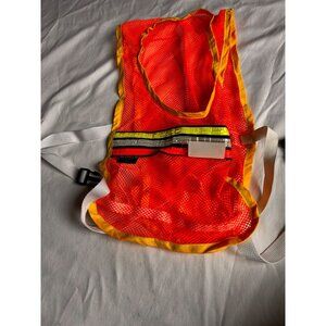 High Visibility Biking Vest | Adjustable Orange Hi Vis